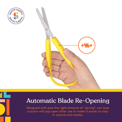 Large Loop Scissors 8" (3-Pack)