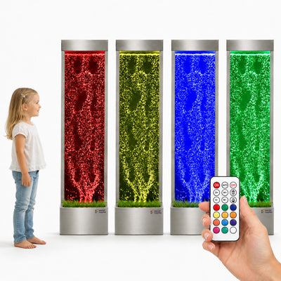 Special Supplies Floor Standing Bubble Tube Lamp Color Changing LED Lights