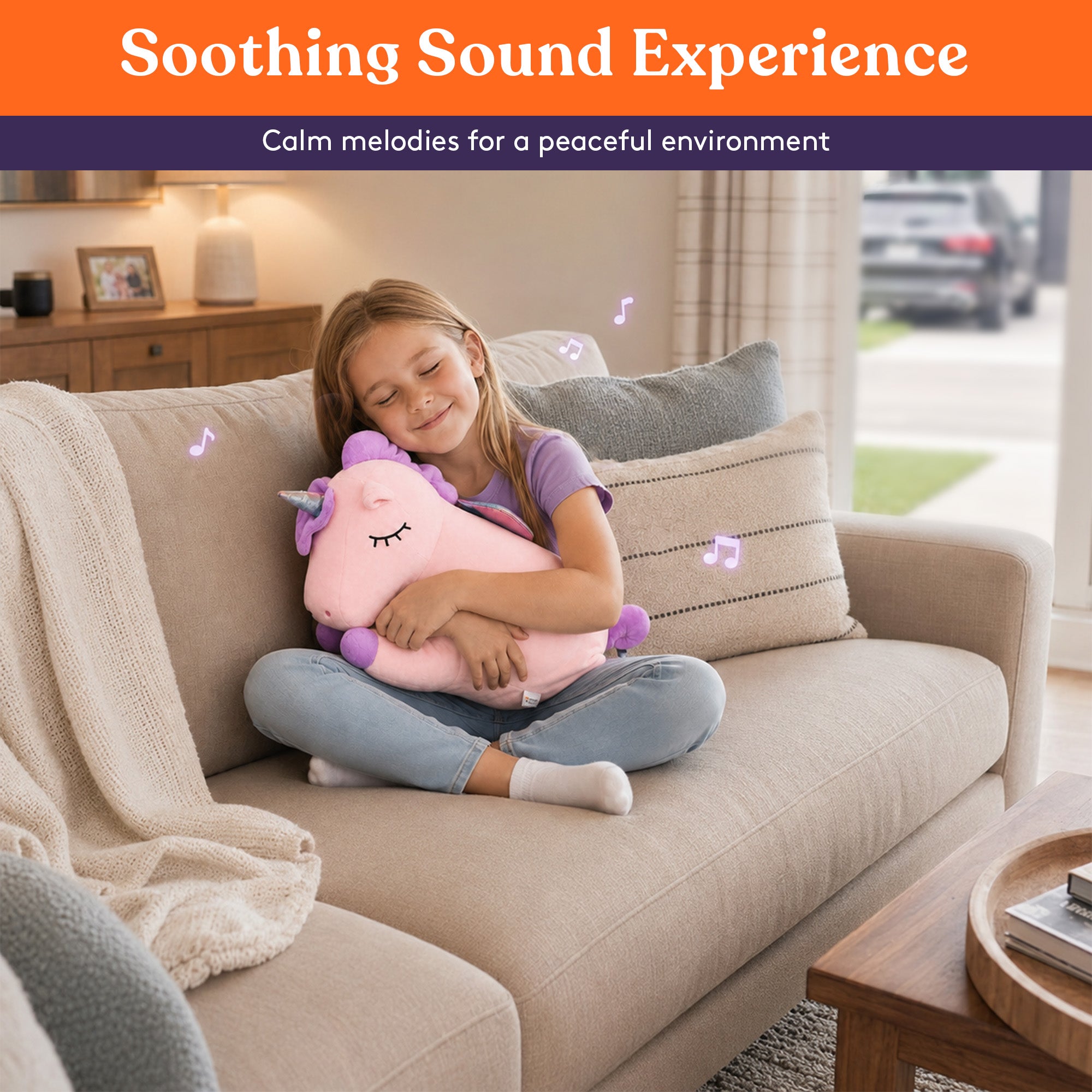 Sensory Vibrating Pillow-Unicorn