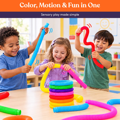 Pop Tubes (Multi-Color): 16 Pack