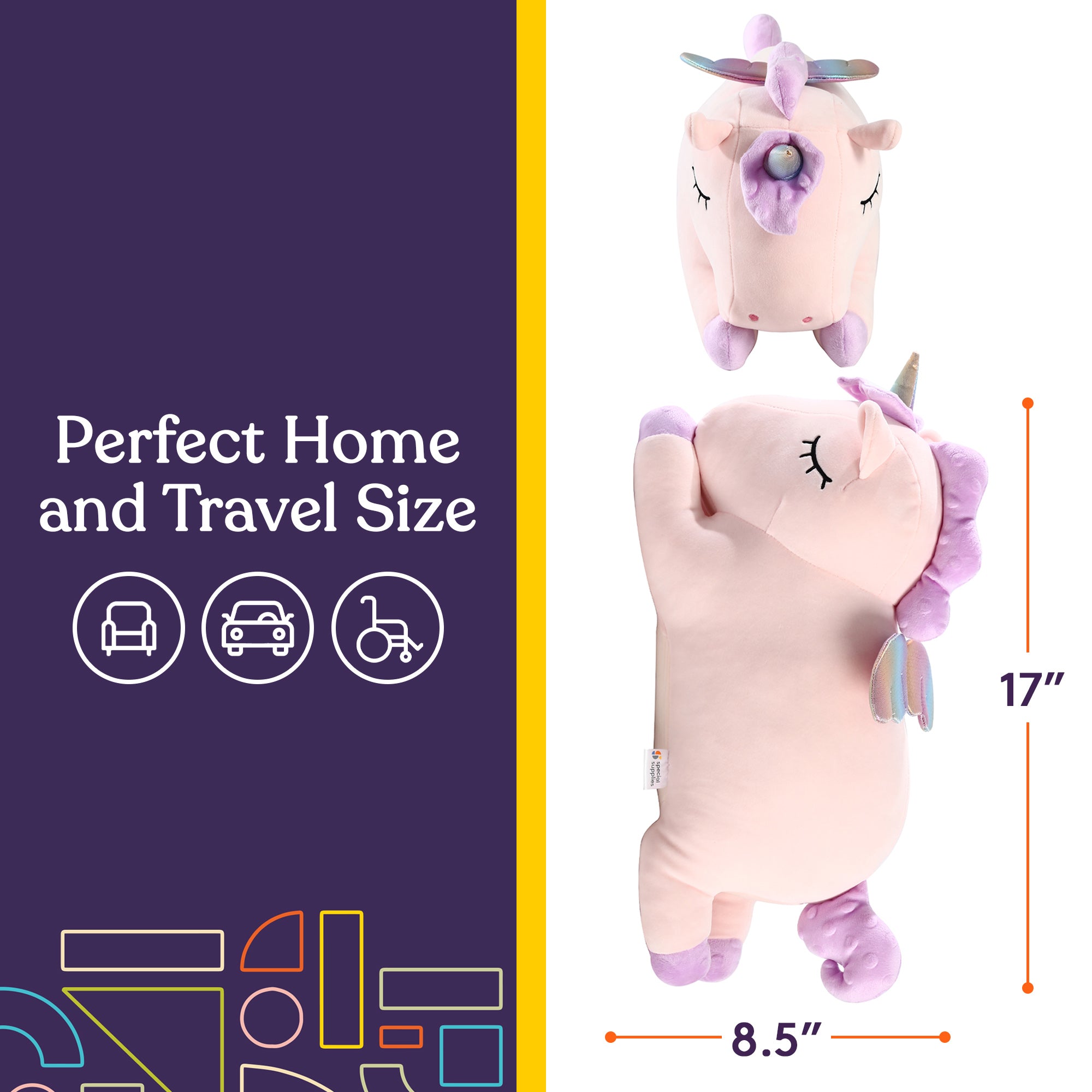 Sensory Vibrating Pillow-Unicorn