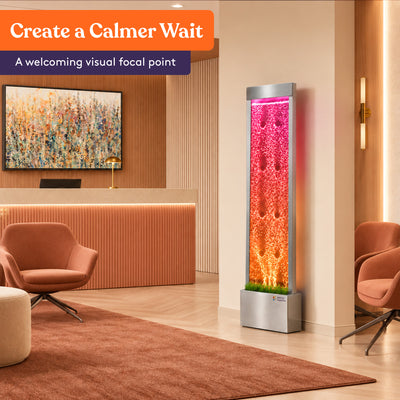 Special Supplies Floor Standing Bubble Tube Lamp Color Changing LED Lights