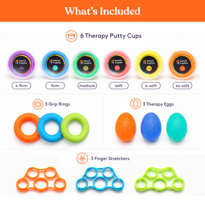 15-Piece Hand Therapy Kit