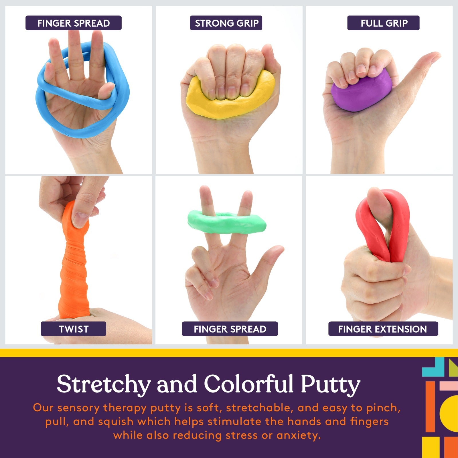15-Piece Hand Therapy Kit – Special Supplies