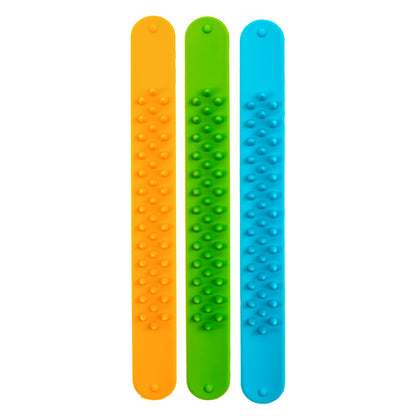 Spiky Sensory Slap Bands (Set of 3)