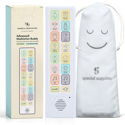 Special Supplies Meditation Buddy – Screen-Free Mindfulness & Breathing Device for Stress Relief, Calm, Focus, Anxiety Support & Daily Meditation Practice for Adults