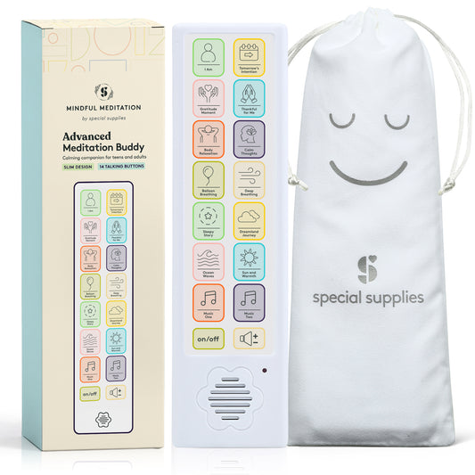 Special Supplies Meditation Buddy – Screen-Free Mindfulness & Breathing Device for Stress Relief, Calm, Focus, Anxiety Support & Daily Meditation Practice for Adults