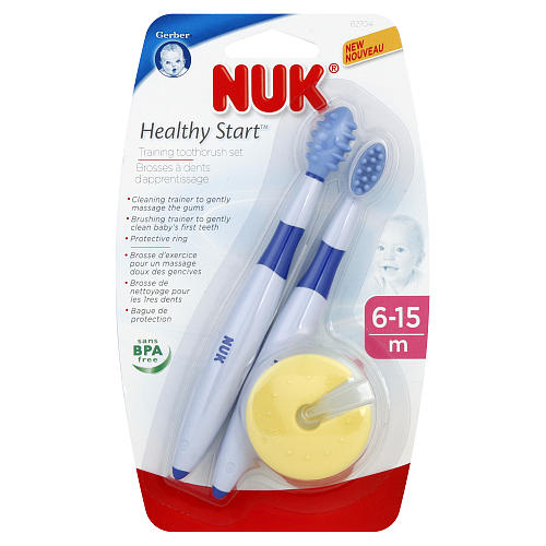 NUK Brush Oral Motor Training Set