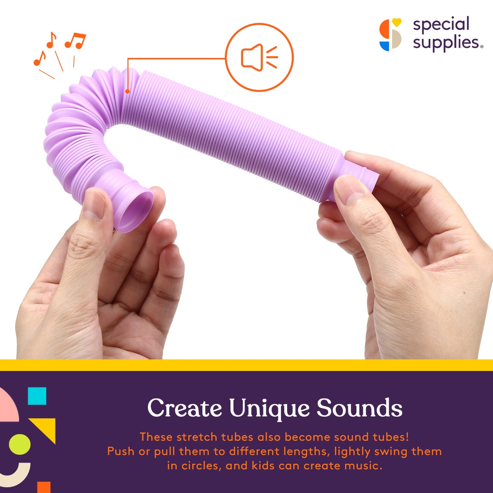 Pop Tubes (Multi-Color): 8 Pack