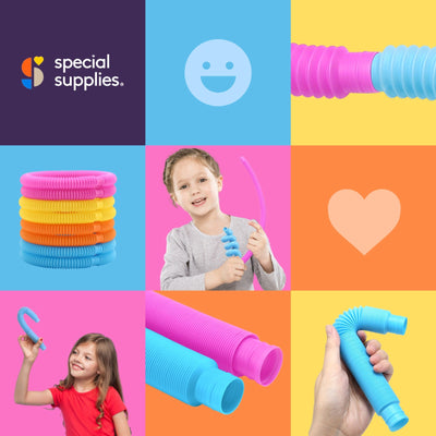 Pop Tubes (Multi-Color): 8 Pack