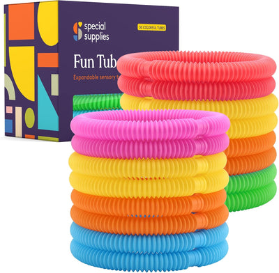 Pop Tubes (Multi-Color): 30 Pack