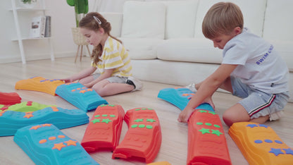 20-Piece Stepping Stones for Kids, Indoor and Outdoor