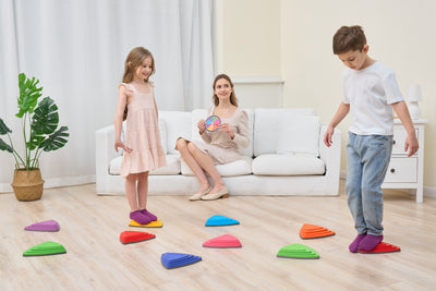 Stepping Stones (Primary Colors): 10 Piece Set