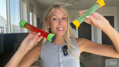 Liquid Motion Bubbler Toy Cool Tubes 5-Pack Colorful Hourglass Timer with Droplet Movement, Bedroom, Sensory Play, Cool Home or School