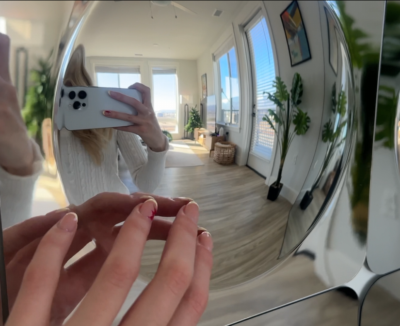 Special Supplies Sensory Bubble Wall Mirror - Interactive Acrylic Mirrors for Wall Decoration and Sensory Toys for Kids Classroom or Home -Sensory Room Decor -Visual, Tactile Stimulation