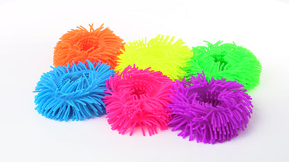 Squishy Fuzzy Band Bracelets (6 Pack)