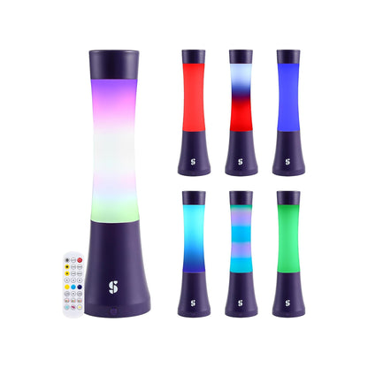 Special Supplies Sensory Light Lava  Lamp for Kids and Adults – Color Changing LED Desk Lamp with Remote – Calming Night Light for Sensory Room, Bedroom, Therapy, Relaxation, Home Décor