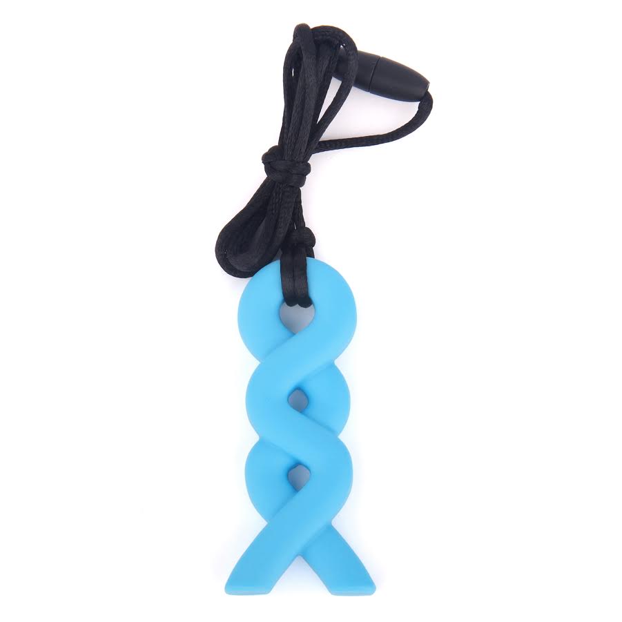 Chewy Silicone Twisty Pendant