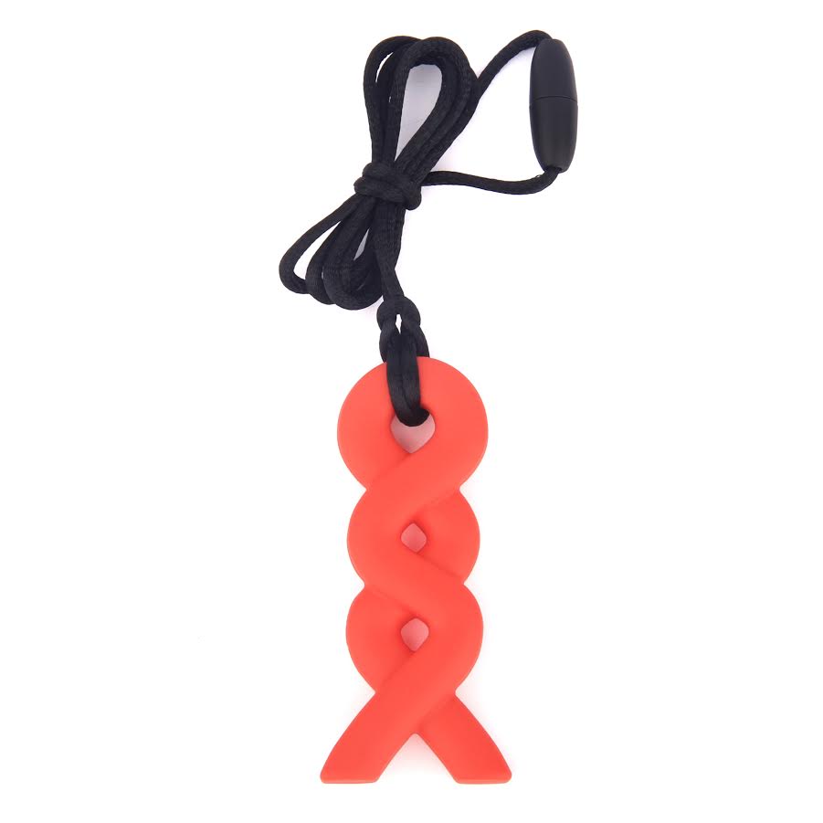 Chewy Silicone Twisty Pendant