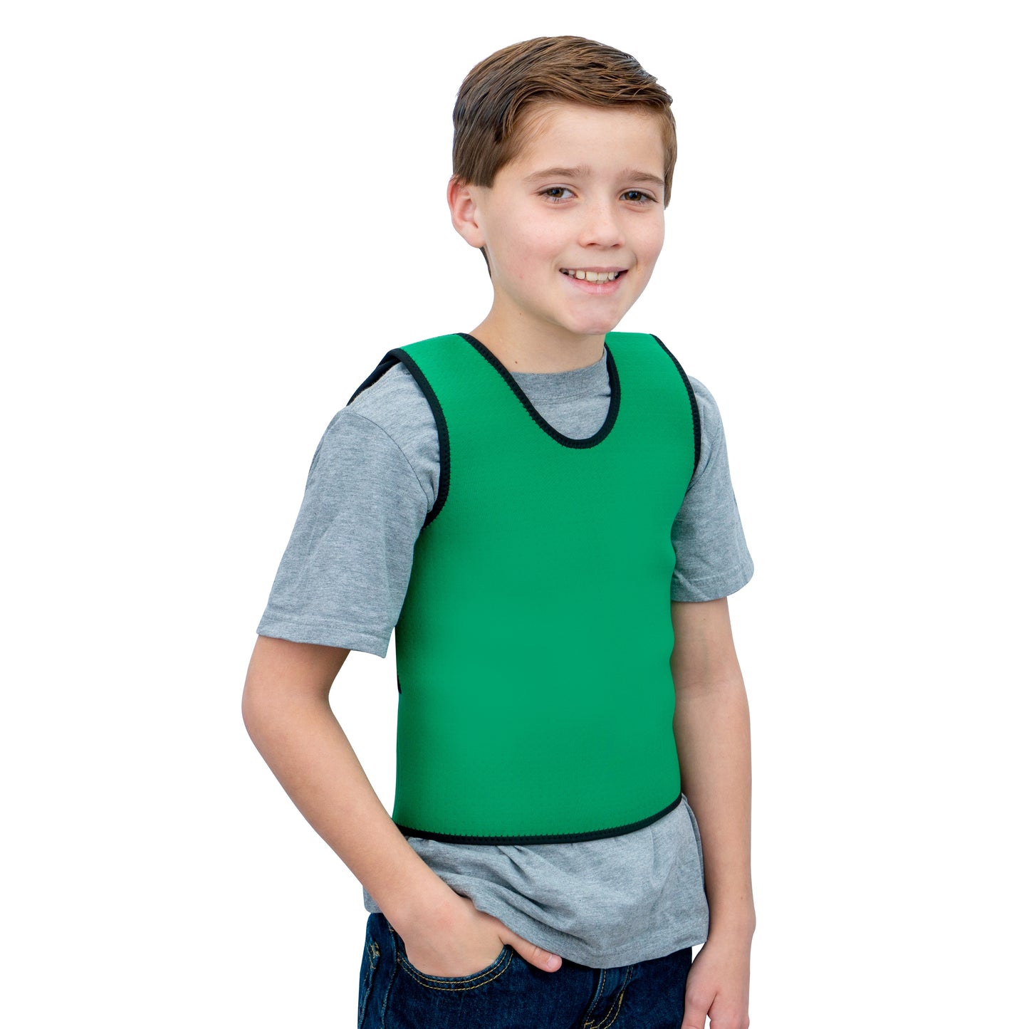 Deep Pressure Compression Sensory Vest (6 Sizes) Comfortable Breathable, Form-Fitting for Kids and Adults