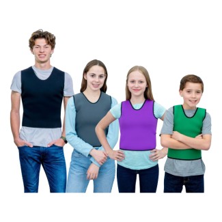 Deep Pressure Compression Sensory Vest: Comfortable Breathable, Form-Fitting for Kids & Adults