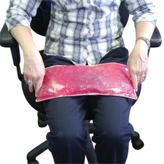 Weighted Gel Lap Pad