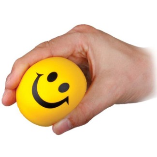 Smiley Squeeze Ball