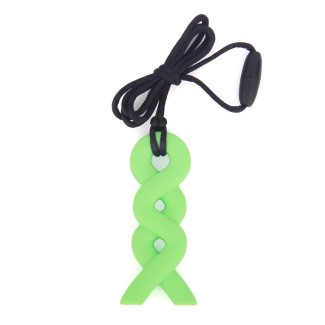 Chewy Silicone Twisty Pendant