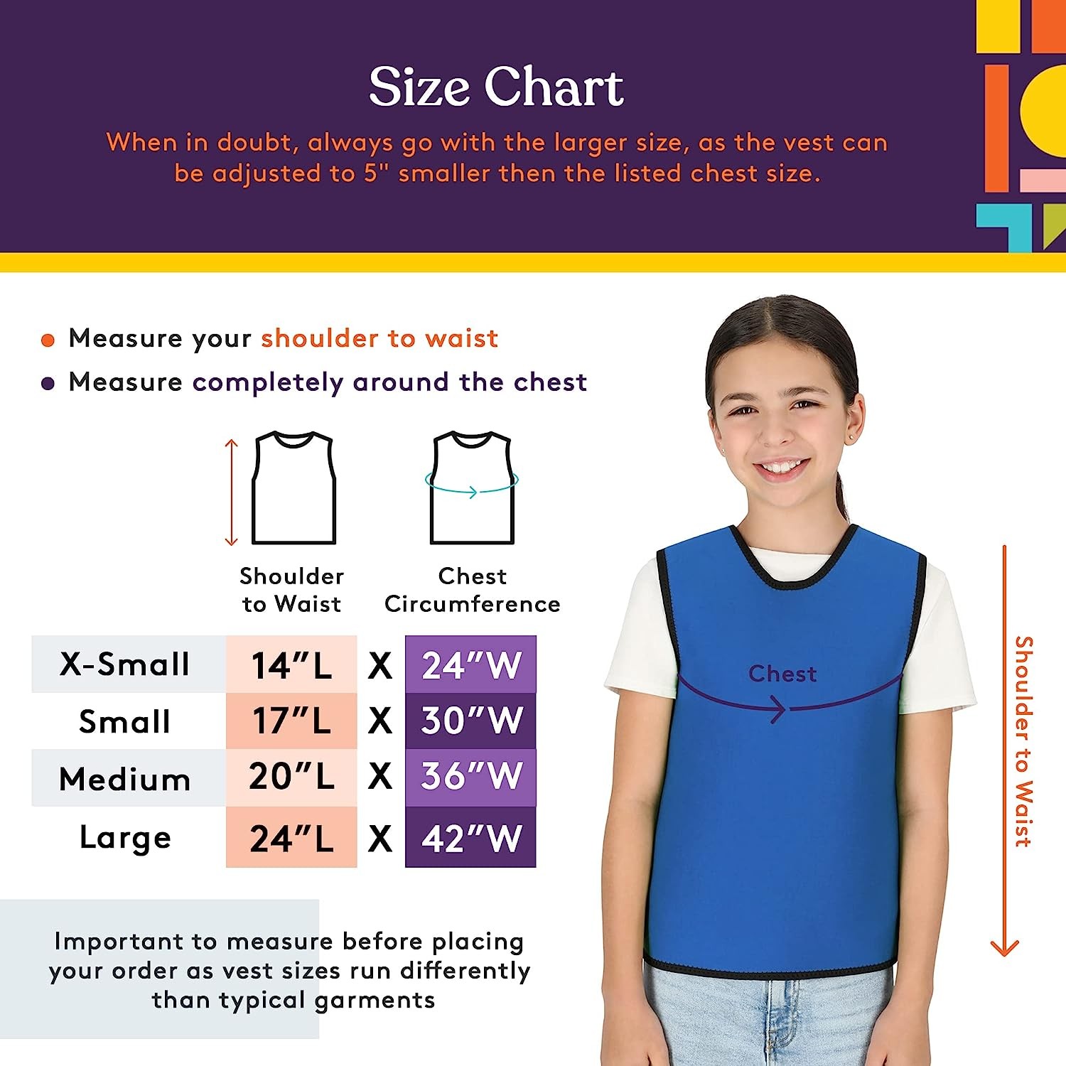 Short Sleeve Deep Pressure T-shirts | Sensory Input T Shirt for Special Needs Children